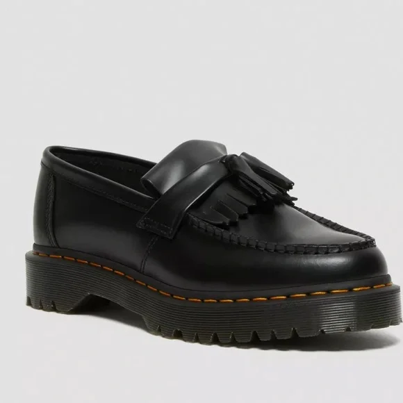 NWT Dr. Marten Adrian Bex Smooth Leather Tassel Loafers - Picture 1 of 9